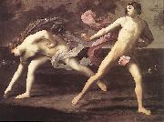 RENI, Guido Atalanta and Hippomenes ftu oil painting on canvas